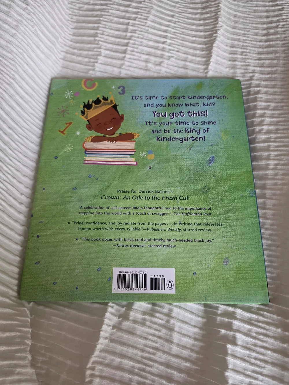 The King of Kindergarten - Green Kids Book